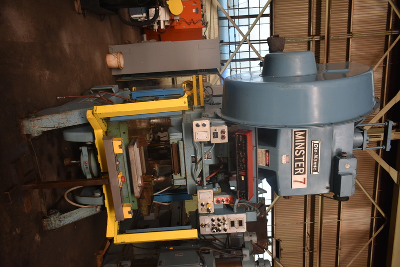 75 Ton, Minster Die-Namic #7, OBI press, air clutch & brake, 4" stroke, 21" Shut Height, #30598 - Image 1