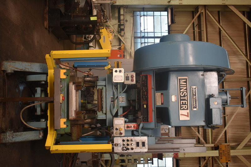 75 Ton, Minster Die-Namic #7, OBI press, air clutch & brake, 4" stroke, 21" Shut Height, #30598 - Image 2