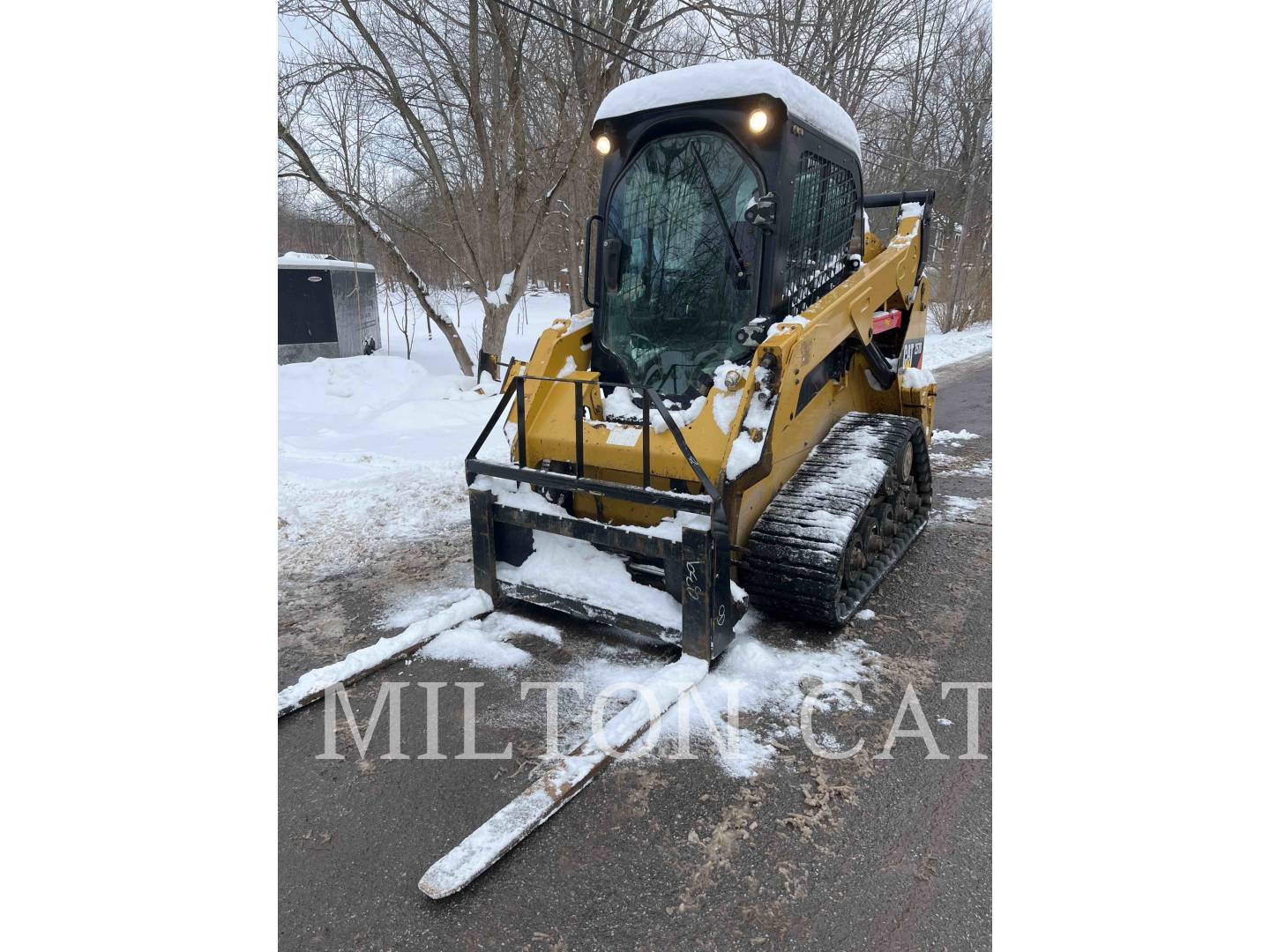 Caterpillar 257D, Track Loader, 4095 hours, S/N: EZW02525C, 2018 - Image 1