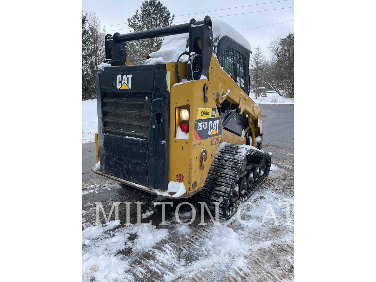 Caterpillar 257D, Track Loader, 4095 hours, S/N: EZW02525C, 2018 - Image 3