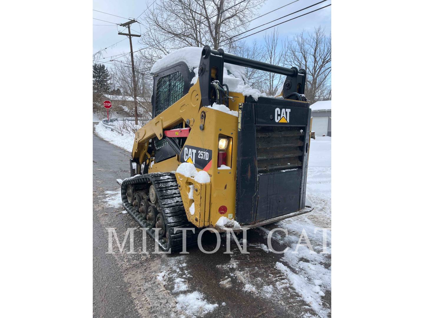 Caterpillar 257D, Track Loader, 4095 hours, S/N: EZW02525C, 2018 - Image 4