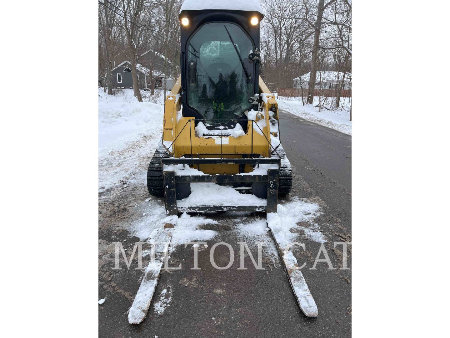 Caterpillar 257D, Track Loader, 4095 hours, S/N: EZW02525C, 2018 - Image 8