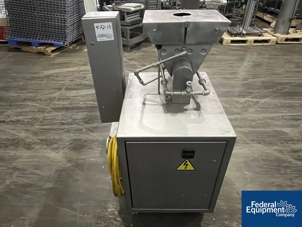 Tetra Pak Hoyer #ADDUS-FF-2000-C, soft serve inclusion machine, Stainless Steel w jacketed feeder, 480 V., 3 - Image 4