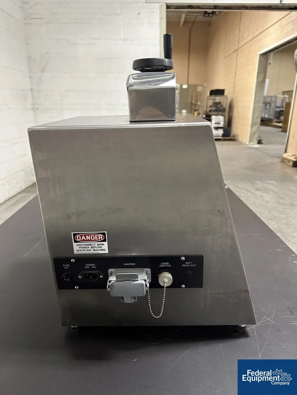 Key #KG5, high shear mixer, Stainless Steel, 1/3/5L bowls - Image 5