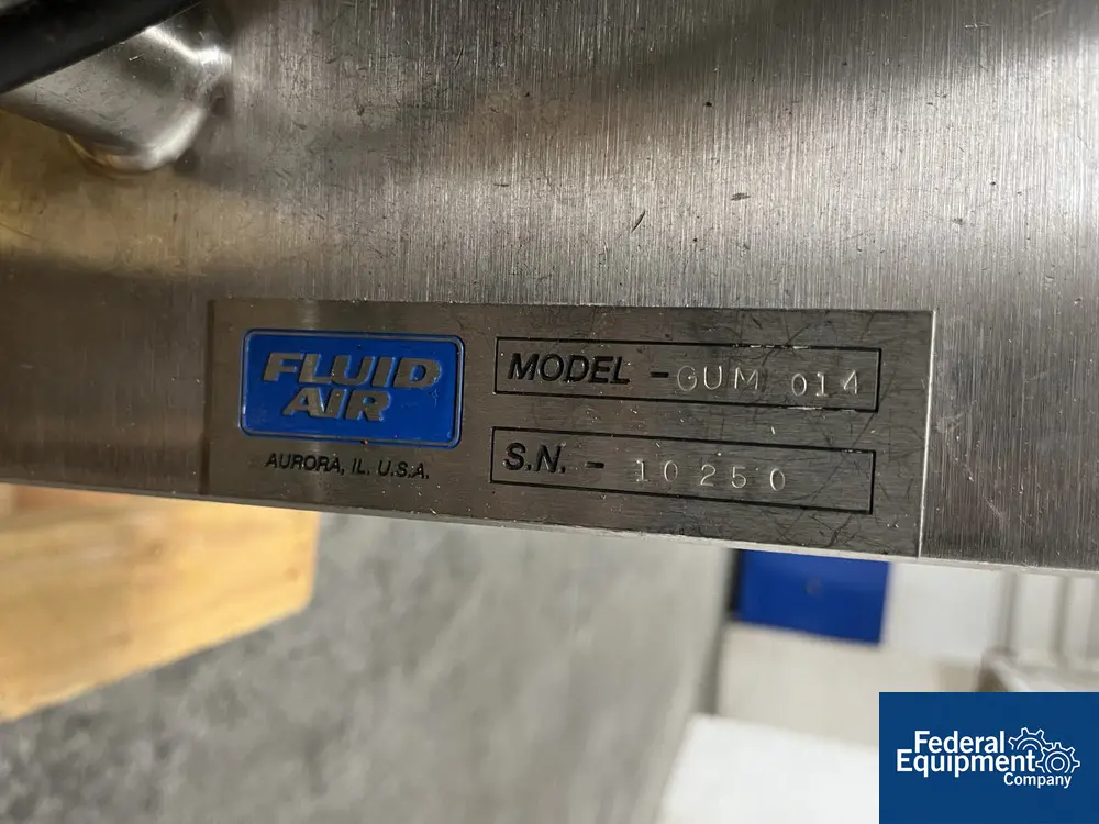 Fluid Air #GUM-014, size reduction system, Granumill Stainless Steel w/ Metolift #M2252 - Image 3