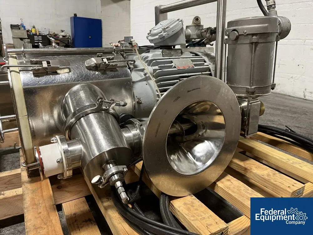 Fluid Air #GUM-014, size reduction system, Granumill Stainless Steel w/ Metolift #M2252 - Image 7