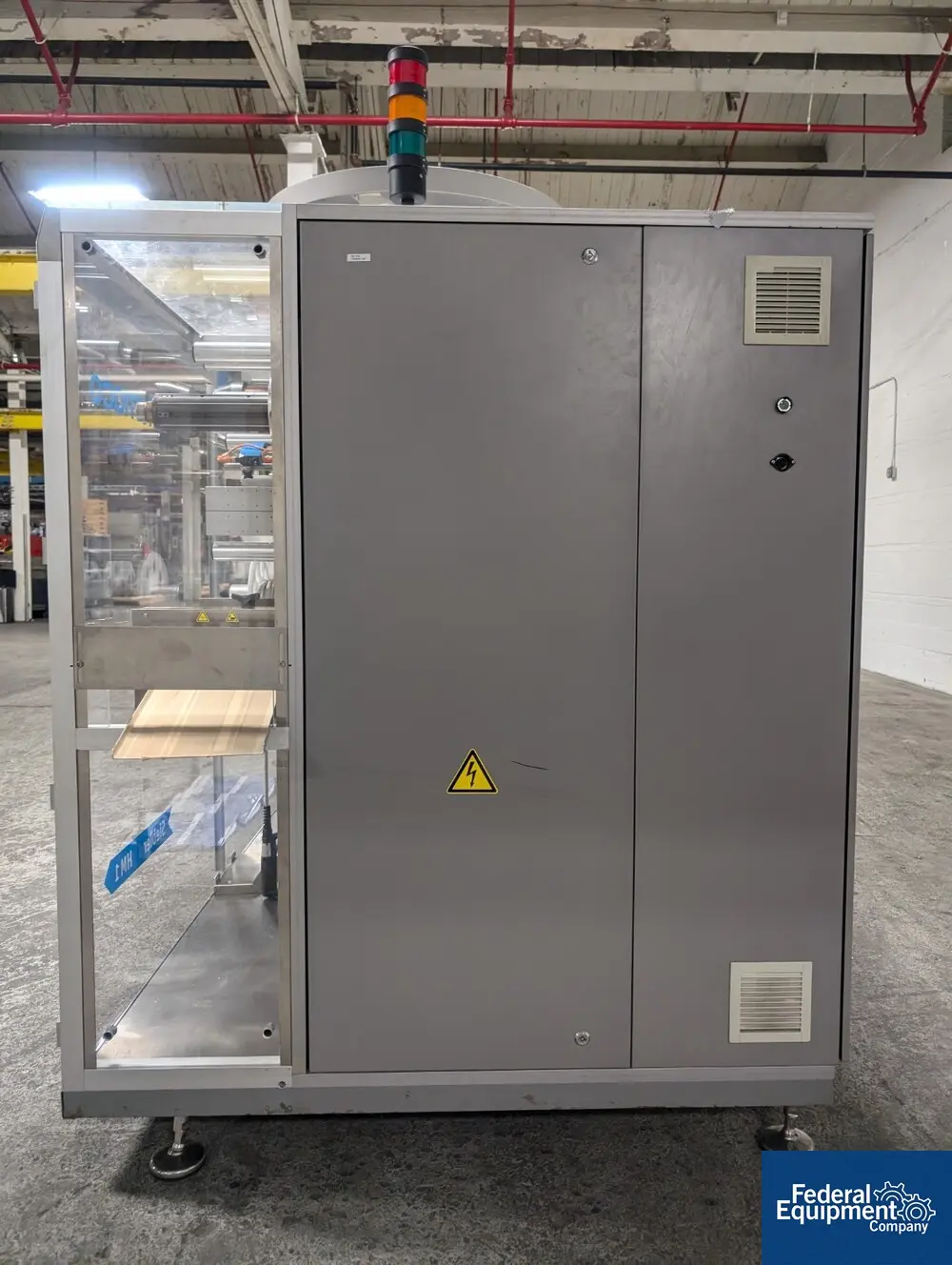 Romaco #SIEBLER-HM-1/230, strip packing machine, 10 lanes, 350 cycles/min, servos, 480V., 2008 - Image 3