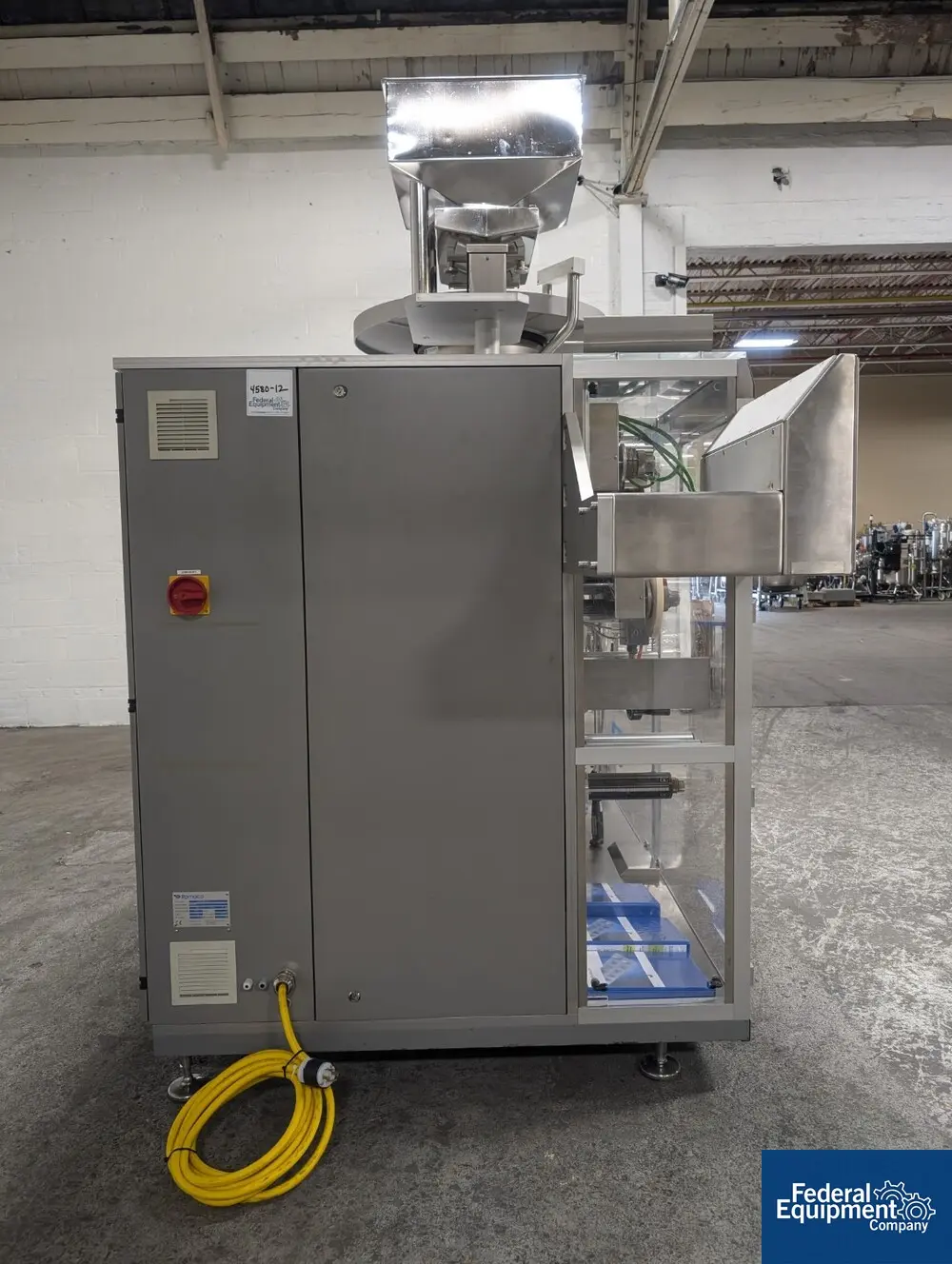 Romaco #SIEBLER-HM-1/230, strip packing machine, 10 lanes, 350 cycles/min, servos, 480V., 2008 - Image 5