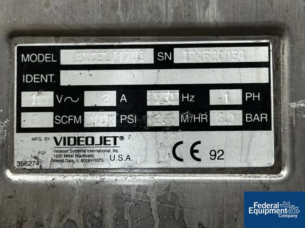 VideoJet #EXCEL/170I, coder, - Image 2