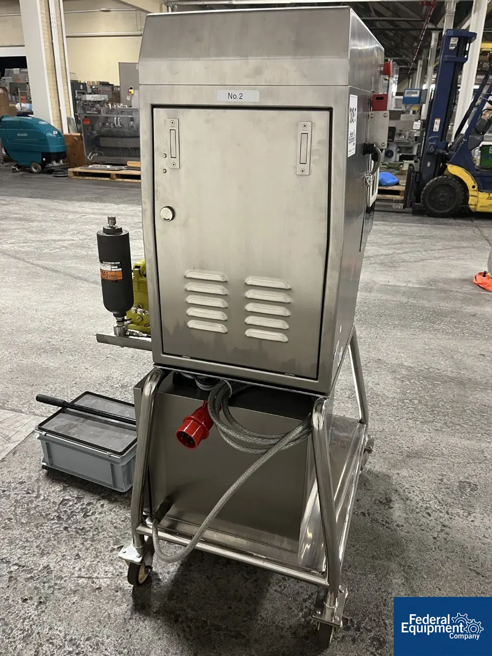 Freund #TF-111N1, roller compactor, Stainless Steel, 415 V., 1997 - Image 5