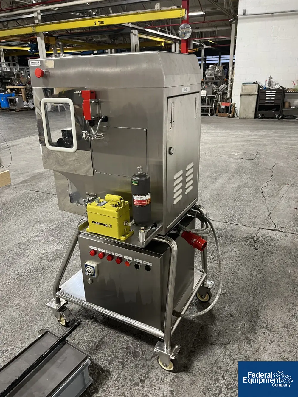 Freund #TF-111N1, roller compactor, Stainless Steel, 415 V., 1997 - Image 6
