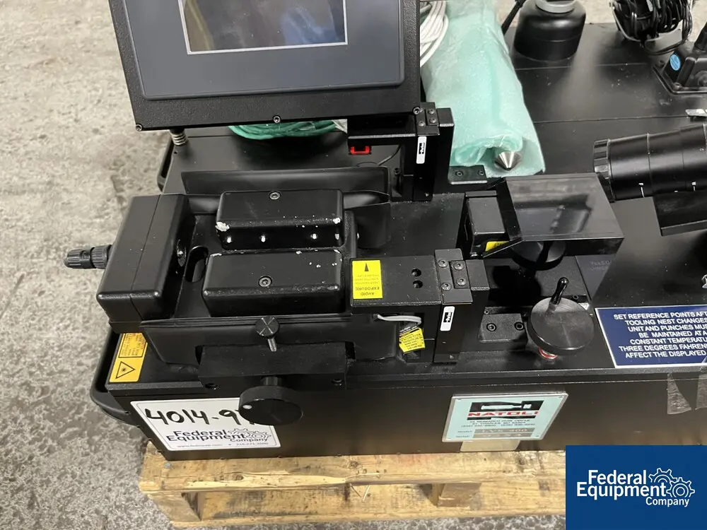 Natoli #LVS-400, tablet press tooling laser inspection system - Image 7