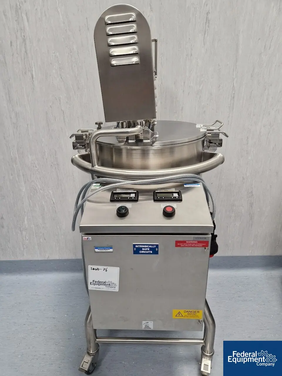 23 gallon Epsilon Pharmaservices #C1218, Stainless Steel, propeller agitator, 400 V., 2018 - Image 1