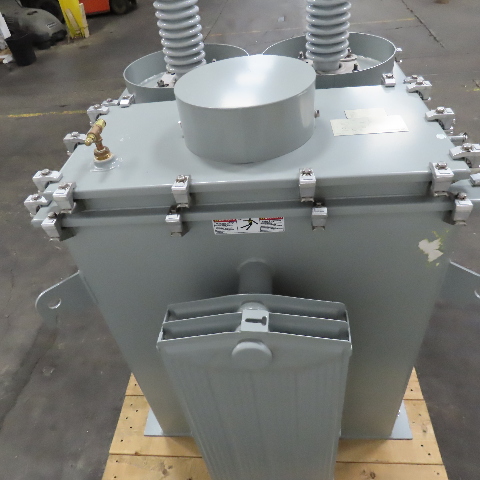 117.6 KVA 540/500/460 Primary, 92400/55000 Secondary, NWL rectifier transformer, class OA, new - Image 6