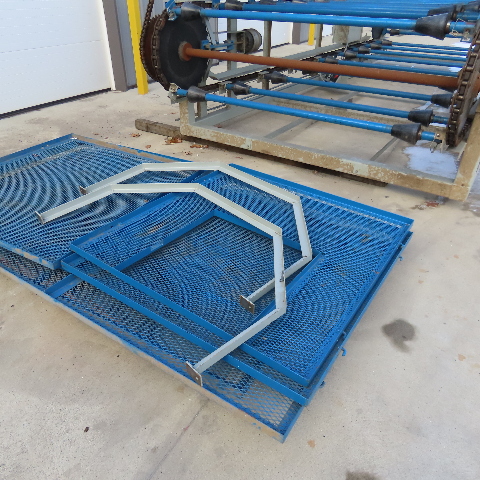Thermofoil, 21 position textile vertical carousel with air knife 3"-4" core, 3 HP, 230/80 V. - Image 4