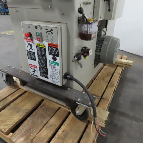 Diehl #ESL-10, 10" straight line rip saw, 7.5 HP, with laser & casters, 230/460 V., 2002 - Image 8