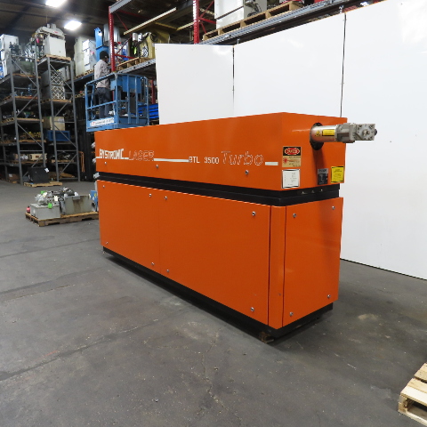 Bystronic #BLT3500, 3500 watt turbo industrial cutting laser resonator generator Co2, 1998 - Image 3
