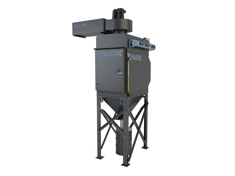 4800 cfm Imperial #CM-006, baghouse dust collector, revers air fan, 2800 sq.ft., 20 HP - Image 1