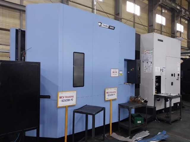 DN Solutions #NHM-8000, horizontal machining center, 60 automatic