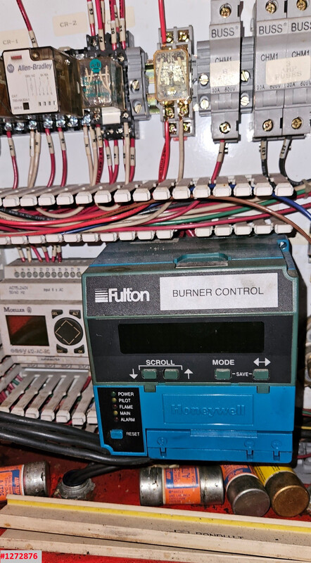 Fulton FT-0160-C, Thermal fluid heater, 1.6 MBTH, 150 psi, 650°F, gas fired, 15 HP pump, #1272876 - Image 7