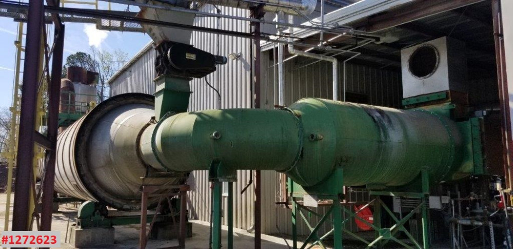 11' x 38' Duske SPD-8000 rotary drum Dehydrator, Carbon Steel, 1-pass, Gas fired, package w/controls, 8000KGH - Image 3