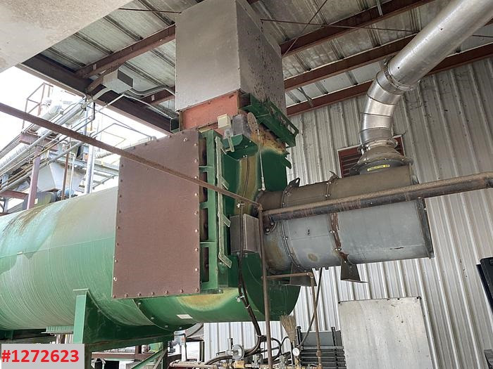 11' x 38' Duske SPD-8000 rotary drum Dehydrator, Carbon Steel, 1-pass, Gas fired, package w/controls, 8000KGH - Image 4