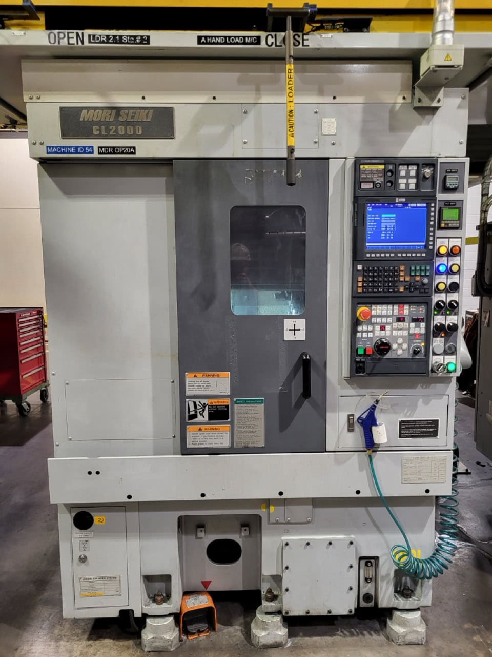もりもりもりもり Mori Seiki #CL-2000, Horiz CNC Lathe, 2 axis, 17.3
