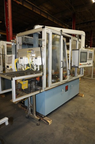 100 lb. Hines #HVR-100-FA, Vertical Balancing Machine, 18" max diameter, 6" H max, 460 V., 2017 - Image 2