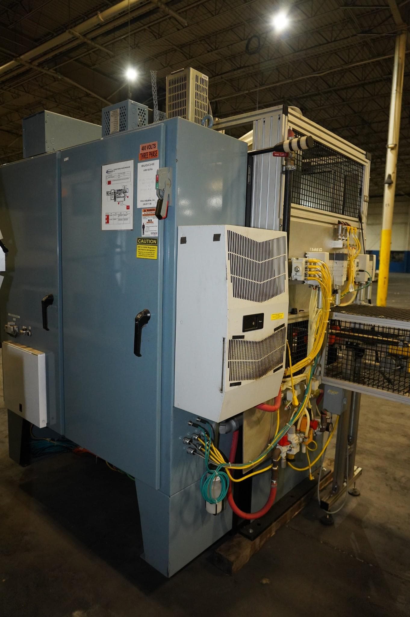 100 lb. Hines #HVR-100-FA, Vertical Balancing Machine, 18" max diameter, 6" H max, 460 V., 2017 - Image 5
