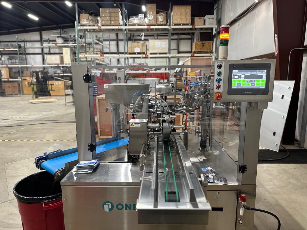 Onepack WP-8S-250z, Rotary Pouch Packaging Machine, 30-40 bags/min, preformed standup pouch, constant heat - Image 2