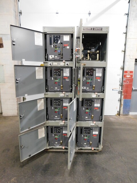Square D #K12W0001-Power-Zone-III, switchgear, 2000 amps, 4W, 480 Volts, 3 phase - Image 10