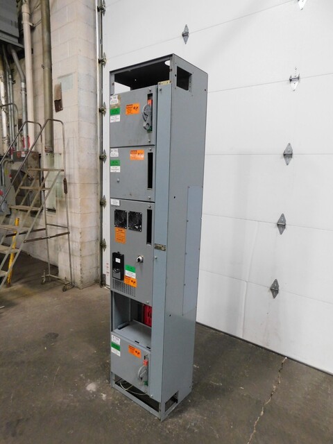 Allen-Bradley, 712024/1, motor control center MCC section, 800/300A, 600 Volts - Image 3