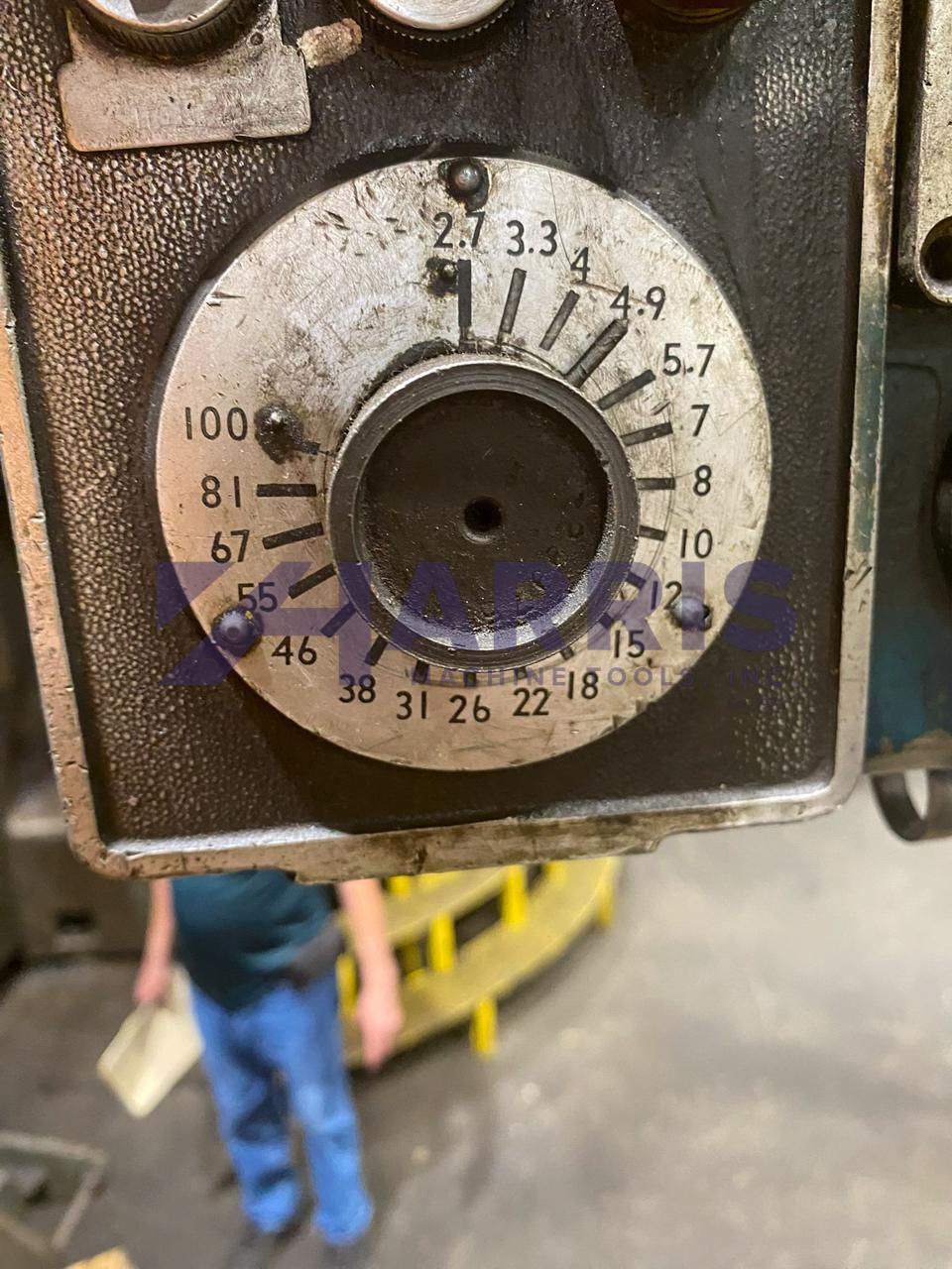 108" Bullard #Dyn-Au-Trol-108, vertical boring mill, 1969 - Image 5