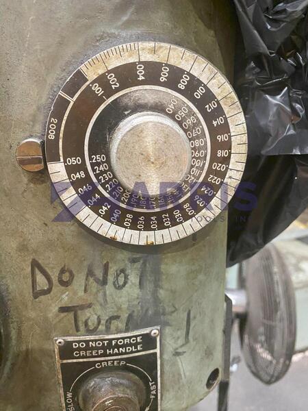 108" Bullard #Dyn-Au-Trol-108, vertical boring mill, 1969 - Image 6