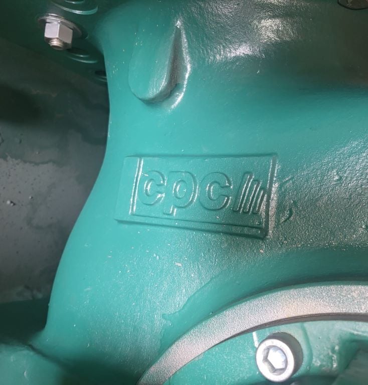 1666 GPM @ 82' TDH, CPC #3A-P-513C, horizontal single stage centrifugal pump package, counter clock wise - Image 6