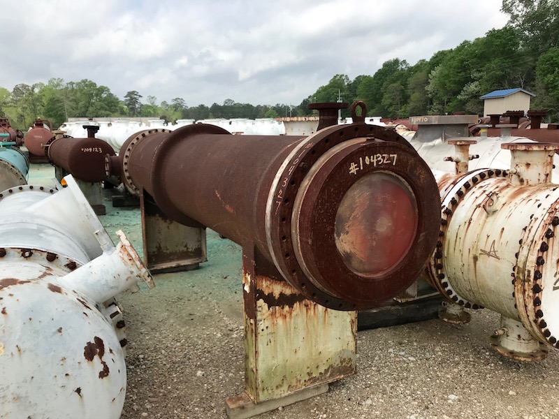 1575 sq.ft., 175 psi shell, J. Oat & Sons, 150 psi tube, 375°F, expansion joint, steam jacket heads - Image 4