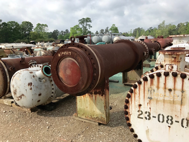 1575 sq.ft., 175 psi shell, J. Oat & Sons, 150 psi tube, 375°F, expansion joint, steam jacket heads - Image 5