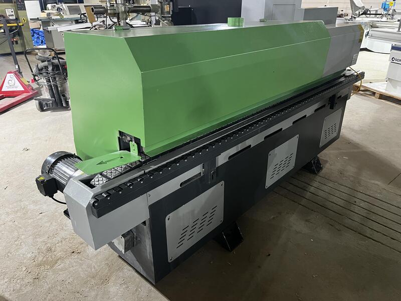 SOSN #FZ-515-5, edge bander, touch screen controller, gluing, end trimming, scraping, 2021 - Image 2