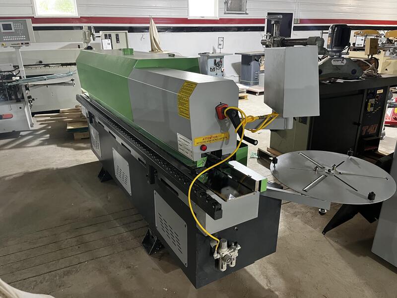 SOSN #FZ-515-5, edge bander, touch screen controller, gluing, end trimming, scraping, 2021 - Image 3