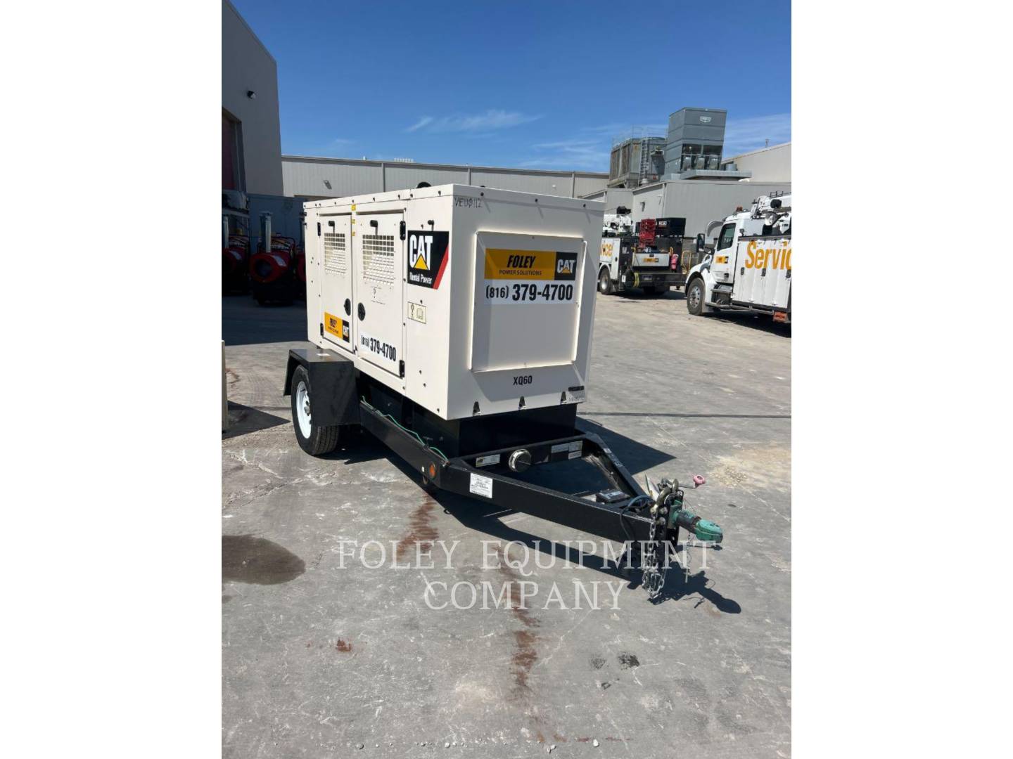 48 KW Caterpillar #XQ60KVA, mobile diesel generator set, 480 Volts