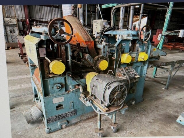 Newman #S-382, Hydraulic Drive Double Planer, Very Good Condition - Image 2