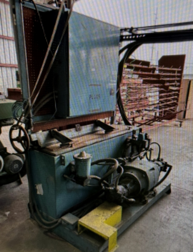 Newman #S-382, Hydraulic Drive Double Planer, Very Good Condition - Image 7