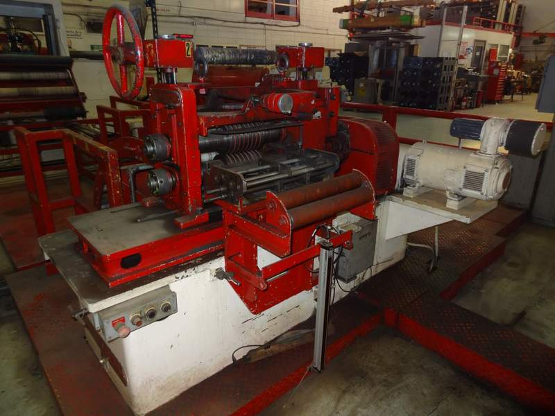 18" x 2.875" Ruesch, 3000 lb., 25 HP, steel stripper rings - Image 4