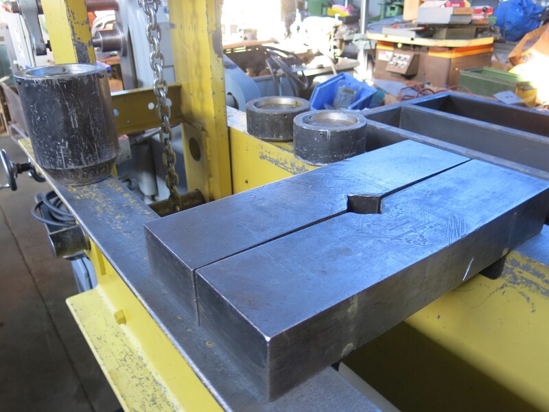 150 Ton, Enerpac, H-Frame Hydraulic Shop Press, 13" stroke, 48.5" daylight, 48" bed width, 10,000 psi - Image 4