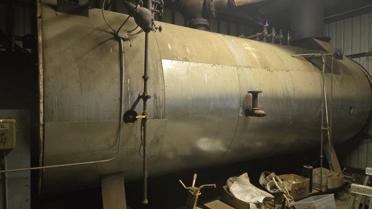 600 Hp York-Shipley SPH-600N, firetube boiler, 150 psi, 1965 - Image 6