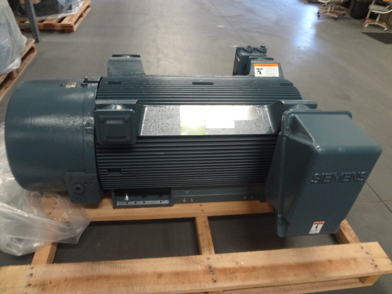 350 HP 1200 RPM Siemens, Frame 5010/5011, TEFC, BB, new, 2300/4000 Volts (2 available) - Image 1