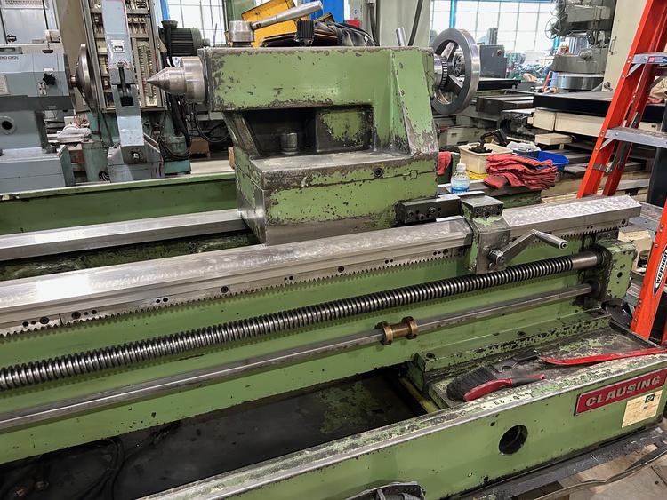 32" x 120" Clausing, Nardini #AM32120, engine lathe, 22" swing over cross slide, inch/metric, 3-jaw 24" - Image 5