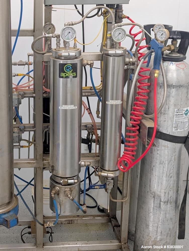 Apeks Supercritical CO2 Extraction System - Model 1500-20L, 20 liters extraction vessel capacity, 1,500 psi - Image 2