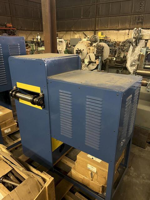 Star Chopper Co. brushing machine, top & bottom of metal strip, 20 HP, reconditioned - Image 5