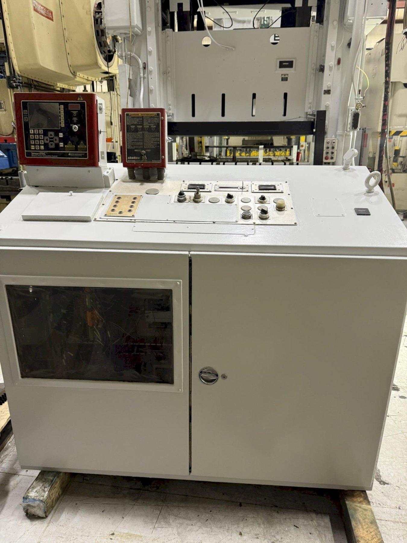 200 Ton, Minster #E2-200-72-42, 8" stroke, 31" Shut Height, 6" adjustment, 30-60 VSPM, reconditioned, 1981 - Image 4